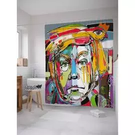 Шторка-занавеска для ванной JOYARTY