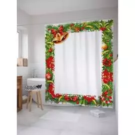 Шторка-занавеска для ванной JOYARTY