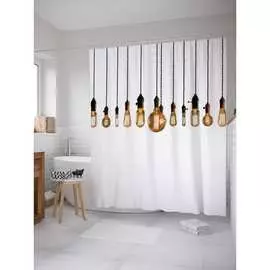 Шторка-занавеска для ванной JOYARTY Избыток лампочек sc_7827