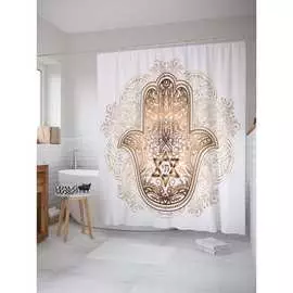 Шторка-занавеска для ванной JOYARTY