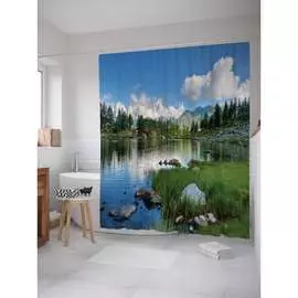 Шторка-занавеска для ванной JOYARTY