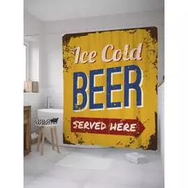 Шторка-занавеска для ванной JOYARTY