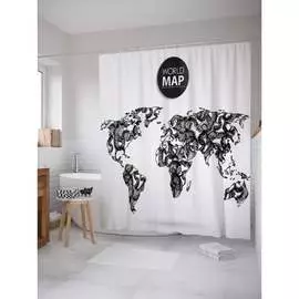 Шторка-занавеска для ванной JOYARTY