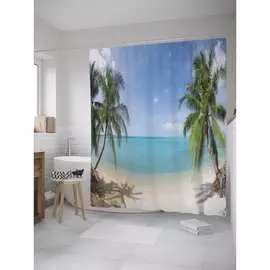 Шторка-занавеска для ванной JOYARTY