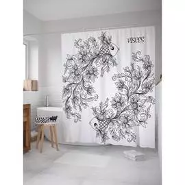 Шторка-занавеска для ванной JOYARTY