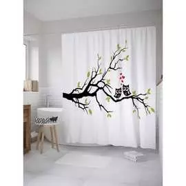 Шторка-занавеска для ванной JOYARTY