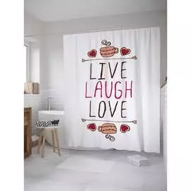 Шторка-занавеска для ванной JOYARTY