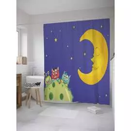 Шторка-занавеска для ванной JOYARTY