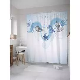 Шторка-занавеска для ванной JOYARTY