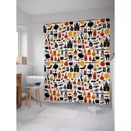 Шторка-занавеска для ванной JOYARTY