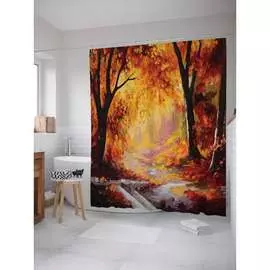 Шторка-занавеска для ванной JOYARTY