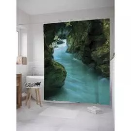 Шторка-занавеска для ванной JOYARTY