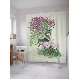 Шторка-занавеска для ванной JOYARTY