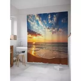 Шторка-занавеска для ванной JOYARTY