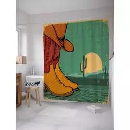 Шторка-занавеска для ванной JOYARTY