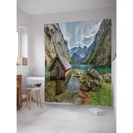 Шторка-занавеска для ванной JOYARTY