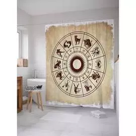 Шторка-занавеска для ванной JOYARTY