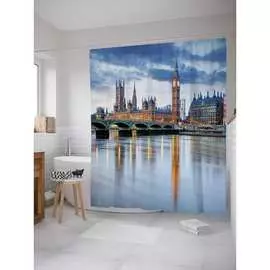 Шторка-занавеска для ванной JOYARTY