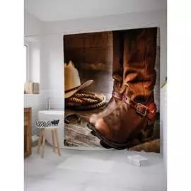 Шторка-занавеска для ванной JOYARTY