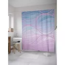 Шторка-занавеска для ванной JOYARTY