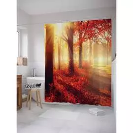 Шторка-занавеска для ванной JOYARTY