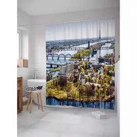 Шторка-занавеска для ванной JOYARTY