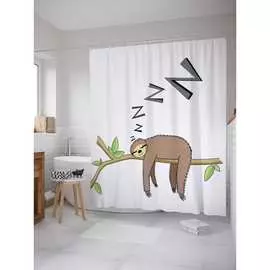 Шторка-занавеска для ванной JOYARTY