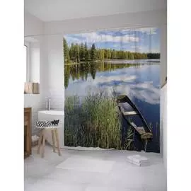 Шторка-занавеска для ванной JOYARTY