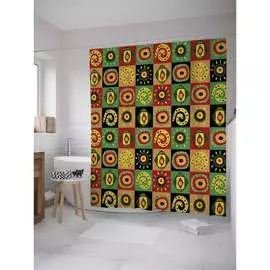 Шторка-занавеска для ванной JOYARTY