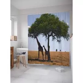 Шторка-занавеска для ванной JOYARTY