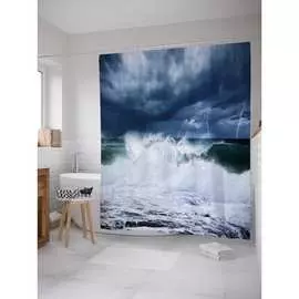 Шторка-занавеска для ванной JOYARTY