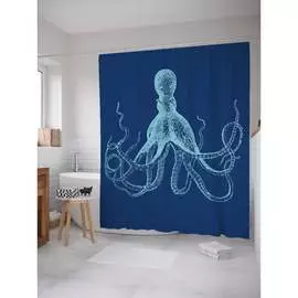 Шторка-занавеска для ванной JOYARTY