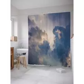 Шторка-занавеска для ванной JOYARTY