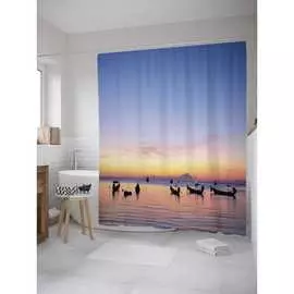 Шторка-занавеска для ванной JOYARTY