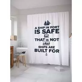 Шторка-занавеска для ванной JOYARTY