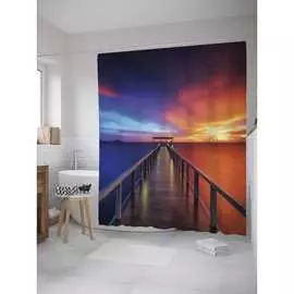 Шторка-занавеска для ванной JOYARTY