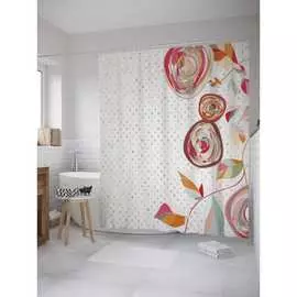 Шторка-занавеска для ванной JOYARTY