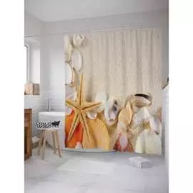 Шторка-занавеска для ванной JOYARTY