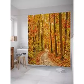 Шторка-занавеска для ванной JOYARTY