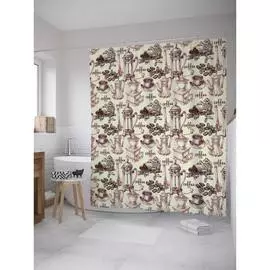 Шторка-занавеска для ванной JOYARTY