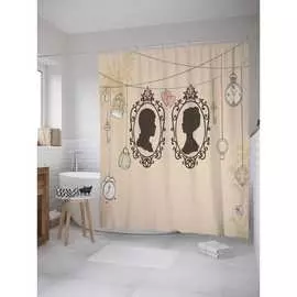 Шторка-занавеска для ванной JOYARTY