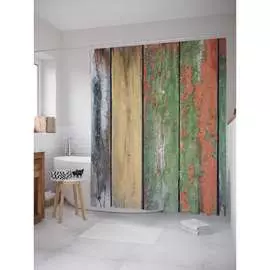 Шторка-занавеска для ванной JOYARTY