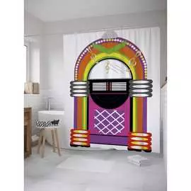 Шторка-занавеска для ванной JOYARTY