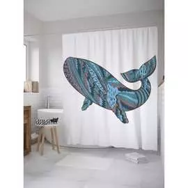 Шторка-занавеска для ванной JOYARTY