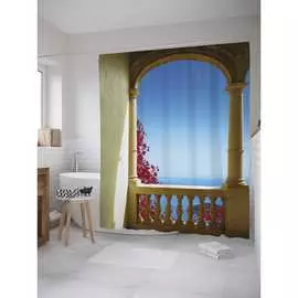 Шторка-занавеска для ванной JOYARTY