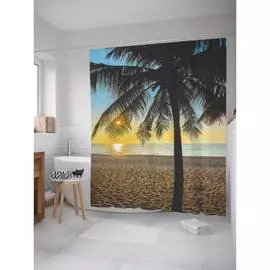 Шторка-занавеска для ванной JOYARTY