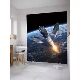 Шторка-занавеска для ванной JOYARTY