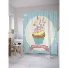 Шторка-занавеска для ванной JOYARTY