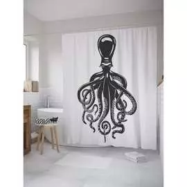 Шторка-занавеска для ванной JOYARTY