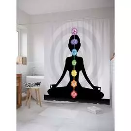 Шторка-занавеска для ванной JOYARTY